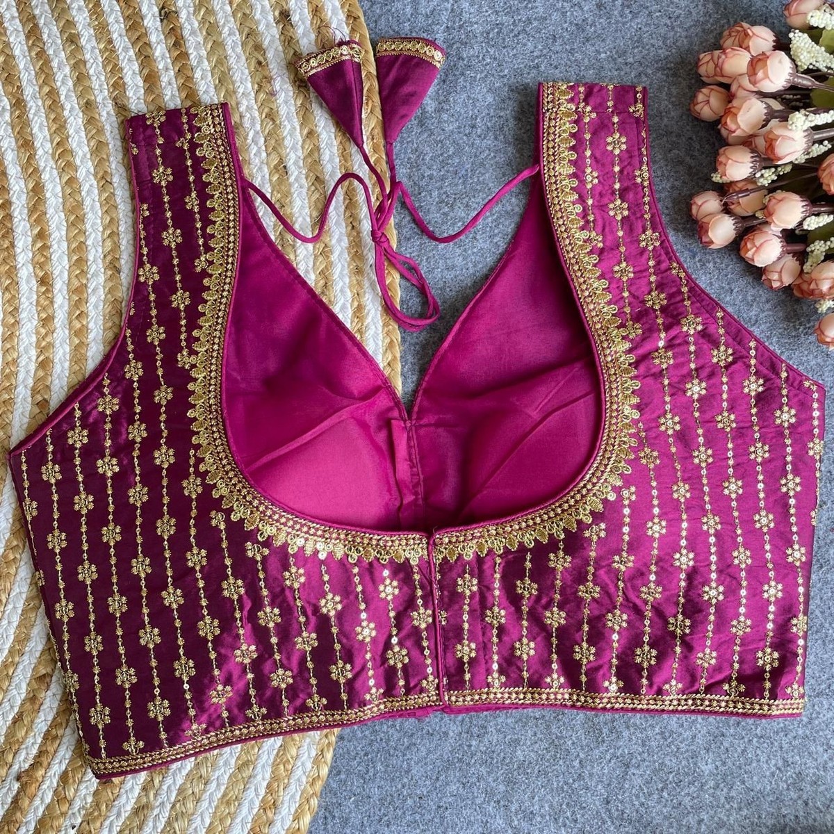 Saree blouses with front open - België