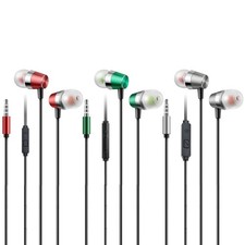 Headphones Corded In-Ear Corded Earphones Earbuds Headphones 3.5mm Corded