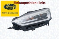 Magneti Marelli 711451000288 Hauptscheinwerfer Links Scheinwerfer FüR Audi