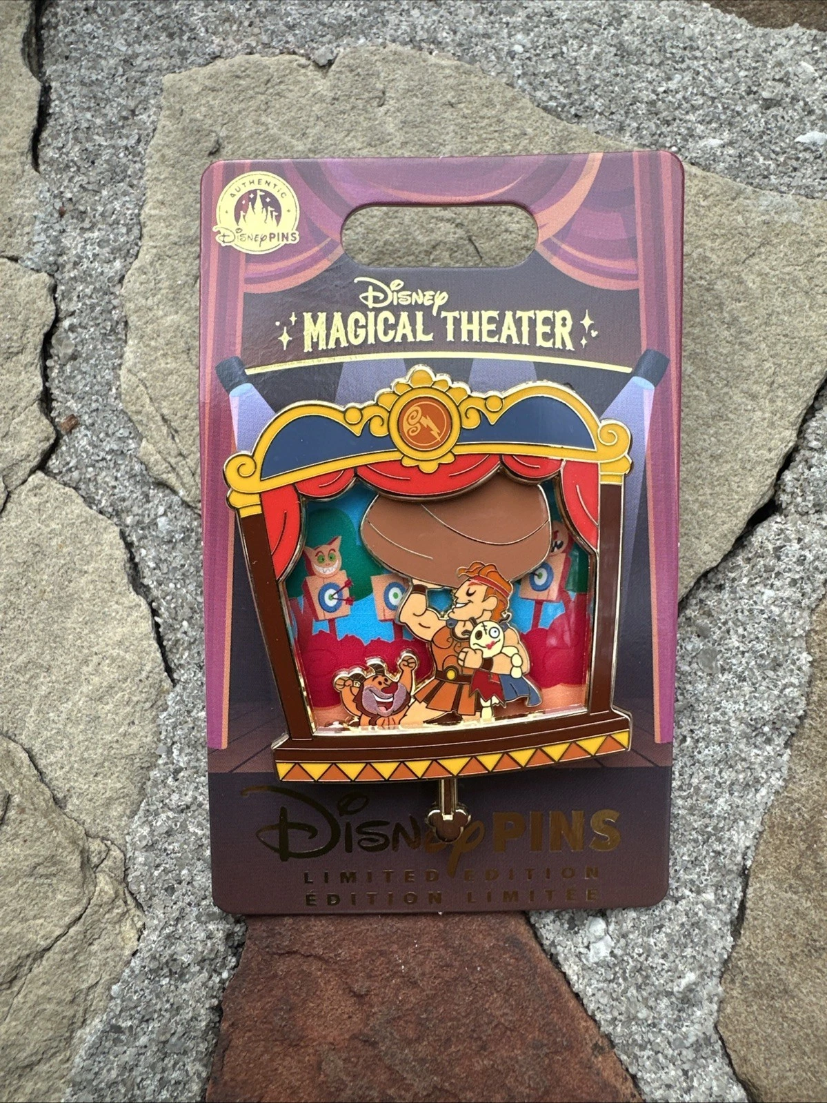 2026 Disney Parks Hercules Magical Theater Pin LE limited edition WDW