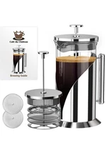 french press coffee maker stainless steel