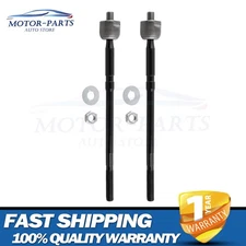 2x Inner Tie Rod Tierods Ends For 1987-89 Lexus ES250 Toyota Camry Celica EV261