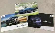 [SUBARU] Layback A type advance leaflet/catalog/3-volume set