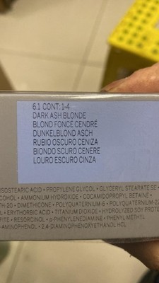6.1 dark ash blonde revlon revlonissimo colorsmetique color 60ml