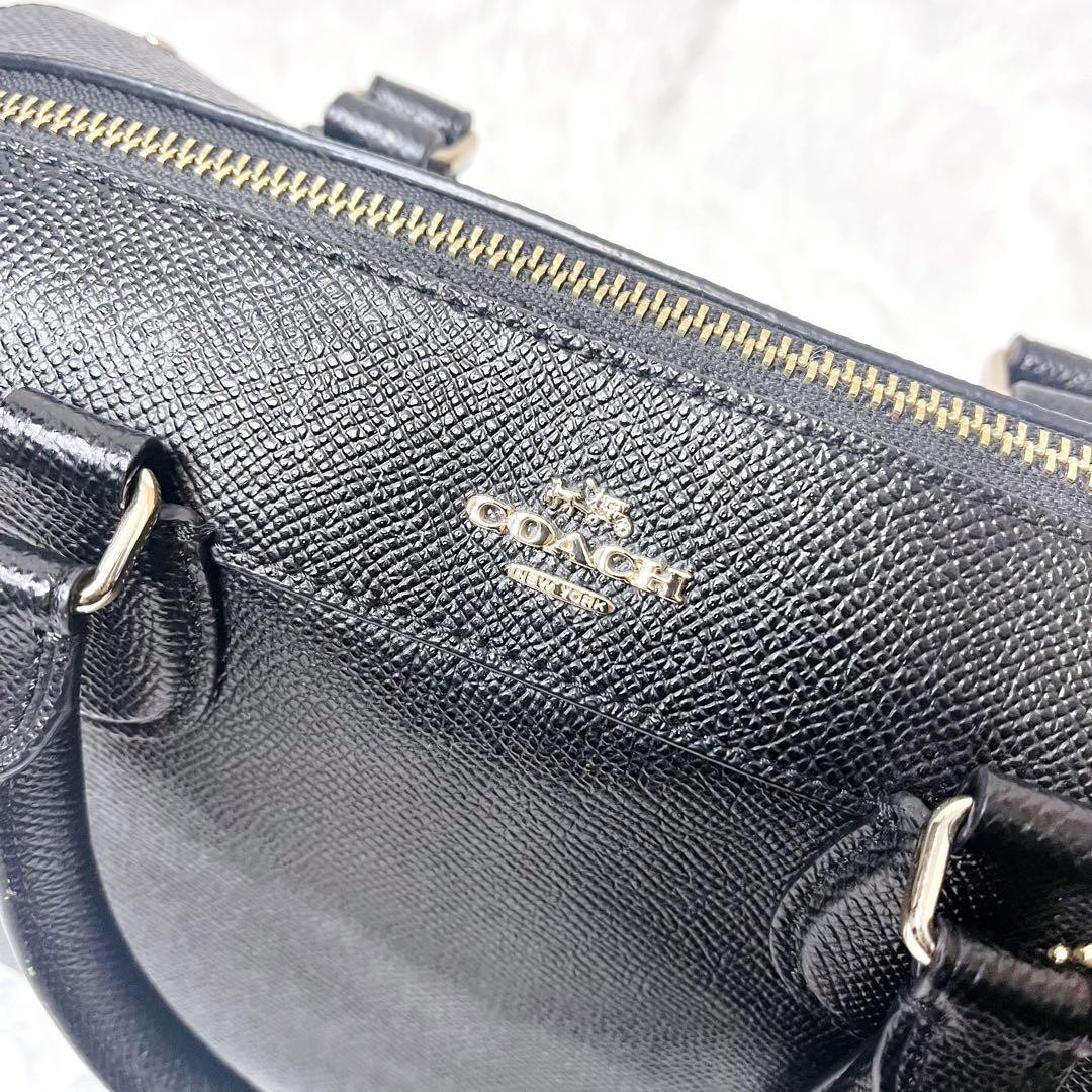 Coach 2Way Shoulder Bag PVC Black Authentic G0204589 thumbnail 10