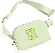 Initial Fanny Pack for Girls, Birthday Gifts for 4 5 6 7 8 9 10 11 12 13 Teen...