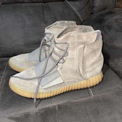 Adidas Yeezy Boost 750 Light Grey Gum Glow In the Dark 2016 BB1840