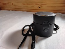 Vintage Lens Case - 3"x3" approx-Nice with strap