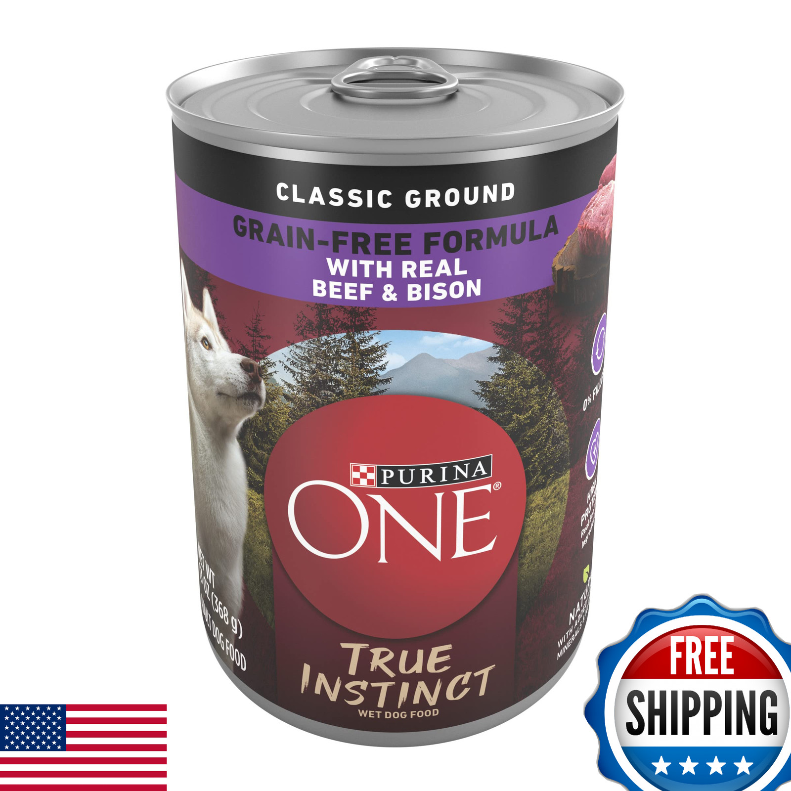 True Instinct Classic Ground Grain-free W/ Beef & Bison