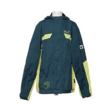 Jack Wolfskin, Allwetterjacke, Unisex (Kinder), Größe: 164, Grün/Gelb #4EV