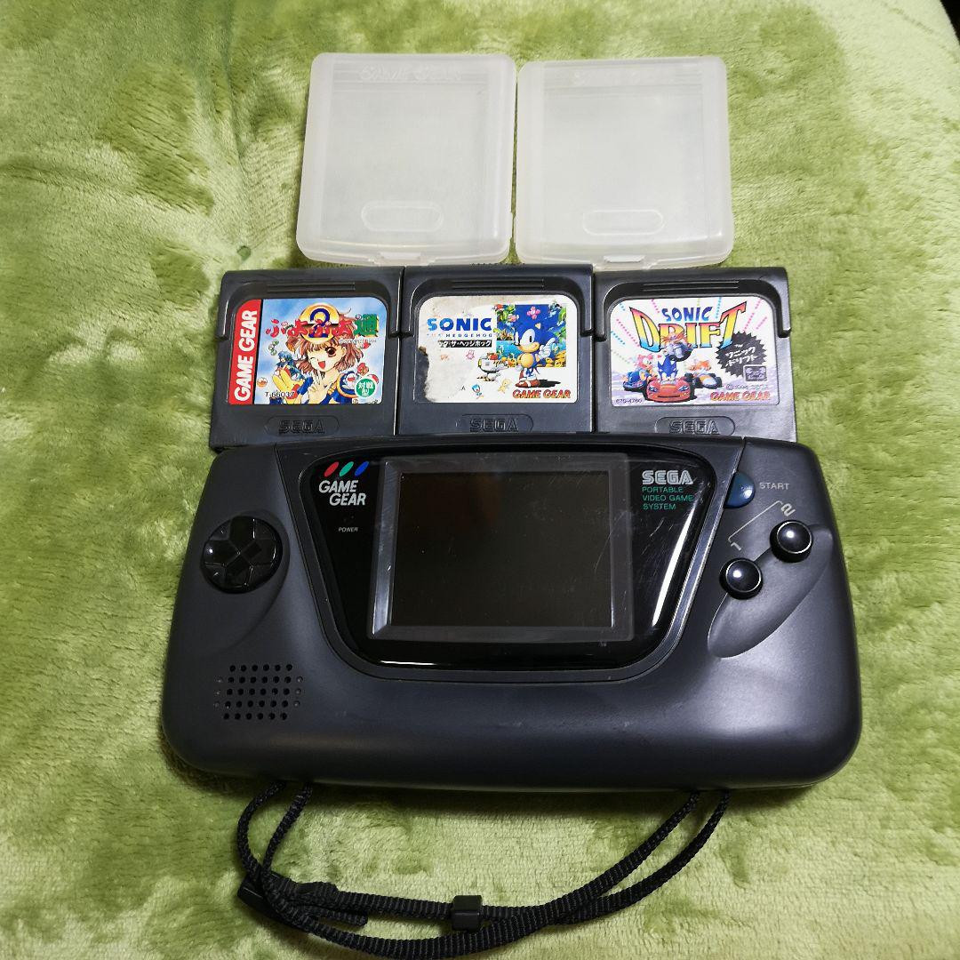 送料無料の商品 SEGA Drift Sonic Games 3 with Console HGG-3210 Gear Game ゲームギア