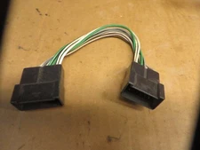 RADIO AUDIO AMPLIFIER BYPASS JUMPER HARNESS ADAPTER HARNESS 8 LEADS "METRA"