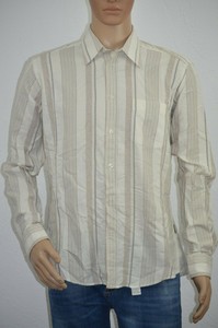 camisa color beige hombre