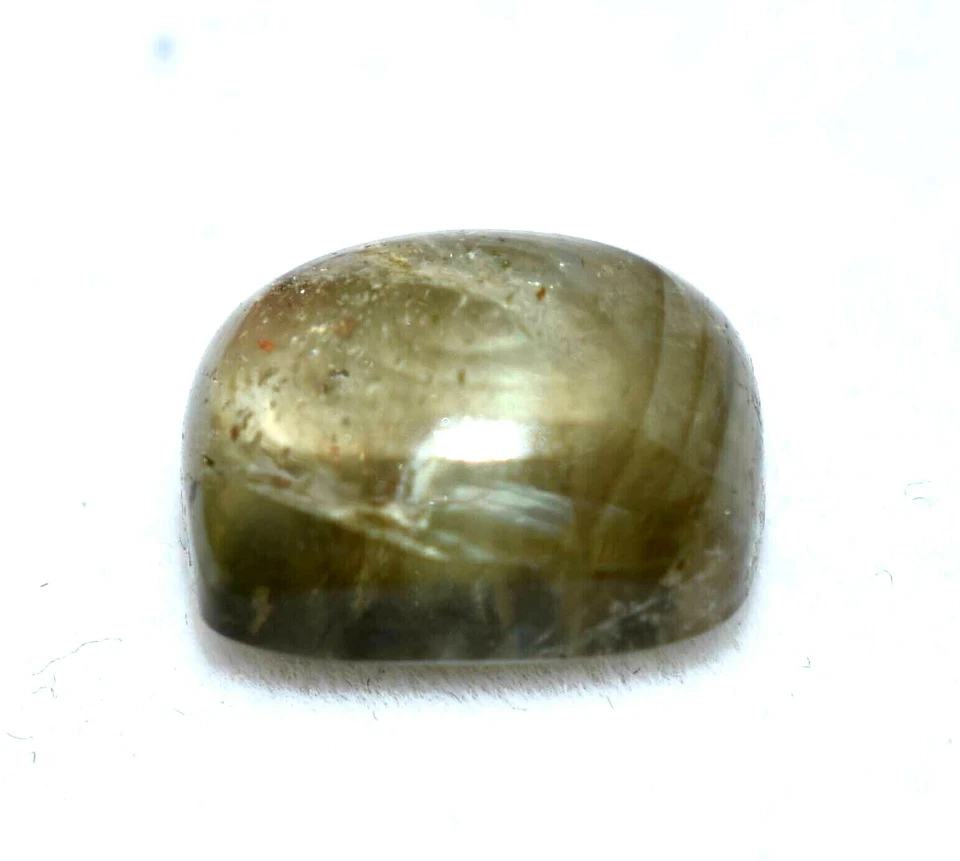 3.90 Ct Natural Yellow Aquamarine Cabochon Certified Untreated Loose Gemstone - Image 2 of 3