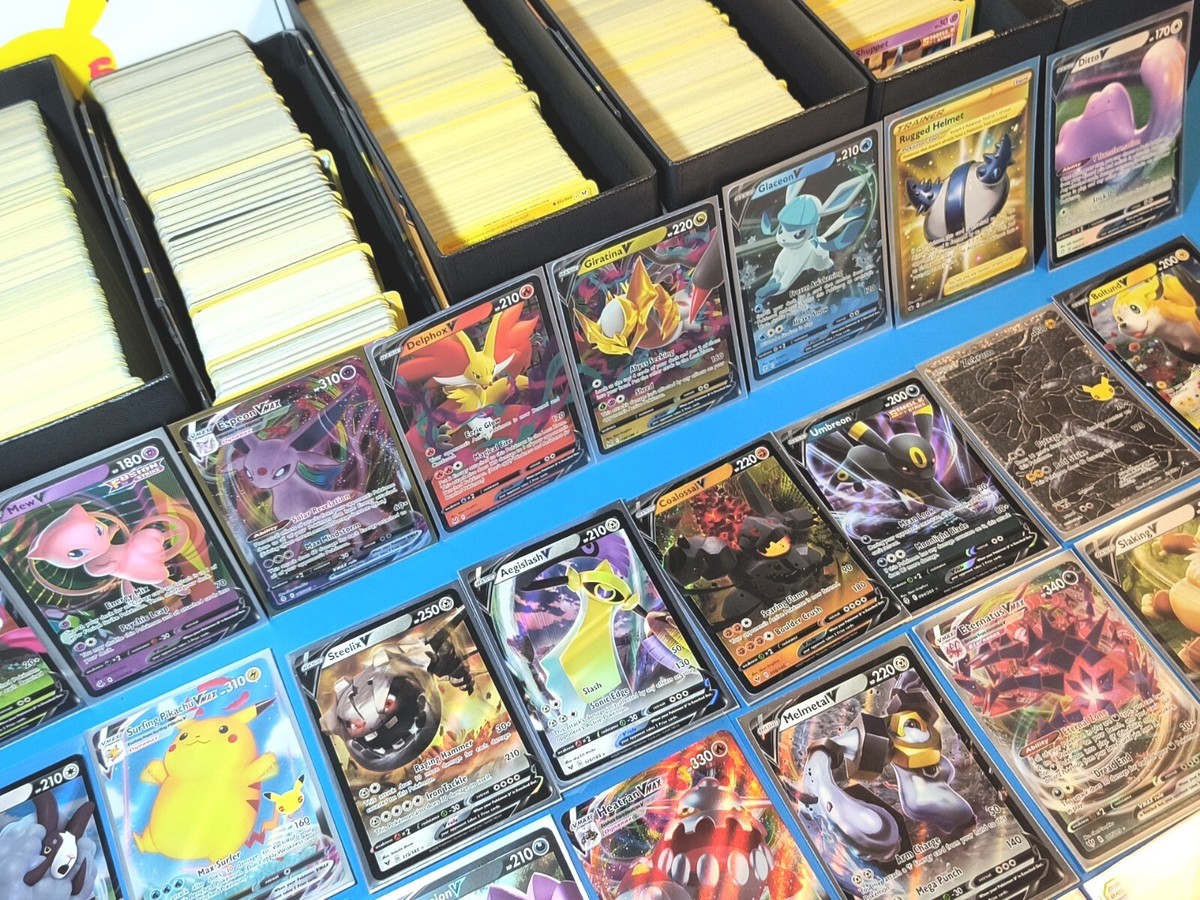 Pokemon Card Collection LOT Gift TCG - 500 Cards + 10 Ultra