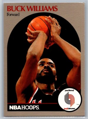 1991 NBA Hoops 100 Superstars - #83 Buck Williams