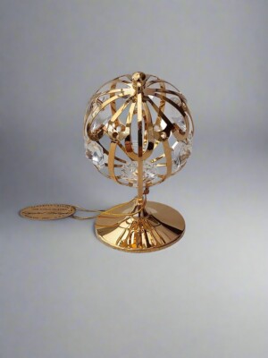 Österreichische 24k vergoldete Swarovski ''Crystal Delight'' Kugel