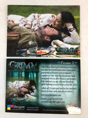 CHEAP PROMO CARD: GRIMM SEASON 2 (Breygent 2014) PROMO 2