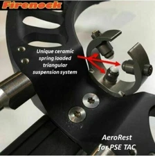 FIRENOCK AeroRest Arrow Rest for TAC 15 / 15i / Elite / Ordnance Crossbow