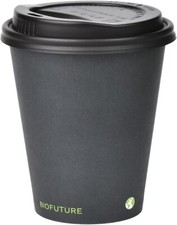 6 Oz Compostable Single Wall Coffee Cup Eco Friendly Paper Leakproof 50-100PCS