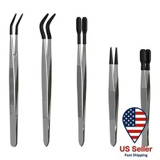 Entomology Forceps Set [5 Pcs]  Stainless Ste...