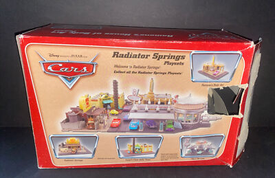 Disney Pixar Ramones House Of Body Art Playset W/Ramone Car