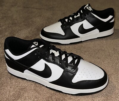 若*司様 NIKE Dunk Low Black White Nike Men Dunk Low Retro Panda White Black Size 13 DD1391-100 | eBay