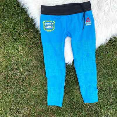 Reebok CrossFit 2020 blue Capri leggings small
