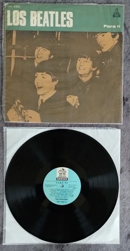 BEATLES LP Para Ti [ unique-to-Uruguay compilation ] Odeon Play-test VG+