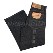 Men's Baggy Ultra Wide Leg Jeans Y2K Loose Fit Denim Pants Kno Betta