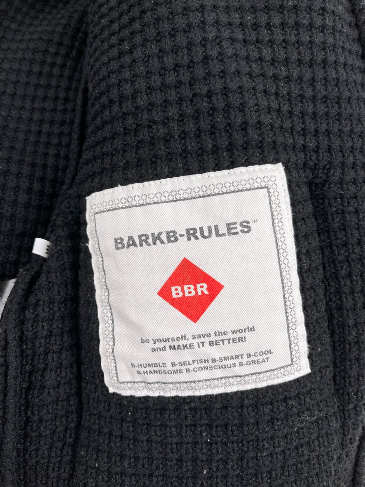 BARKB-RULES Down Puffer Knit Toggle Jacket Japan … - image 6