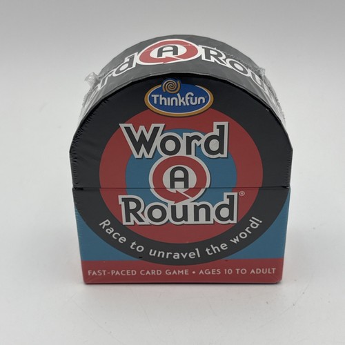 Thinkfun Word A Round Race To Unravel The Word, Fast-Paced Card Game New Sealed