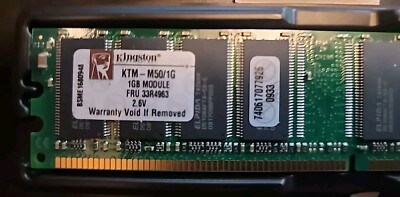 Kingston KTM-M50/1G 1GB DDR 200Mhz 33R4963 Desktop Memory RAM