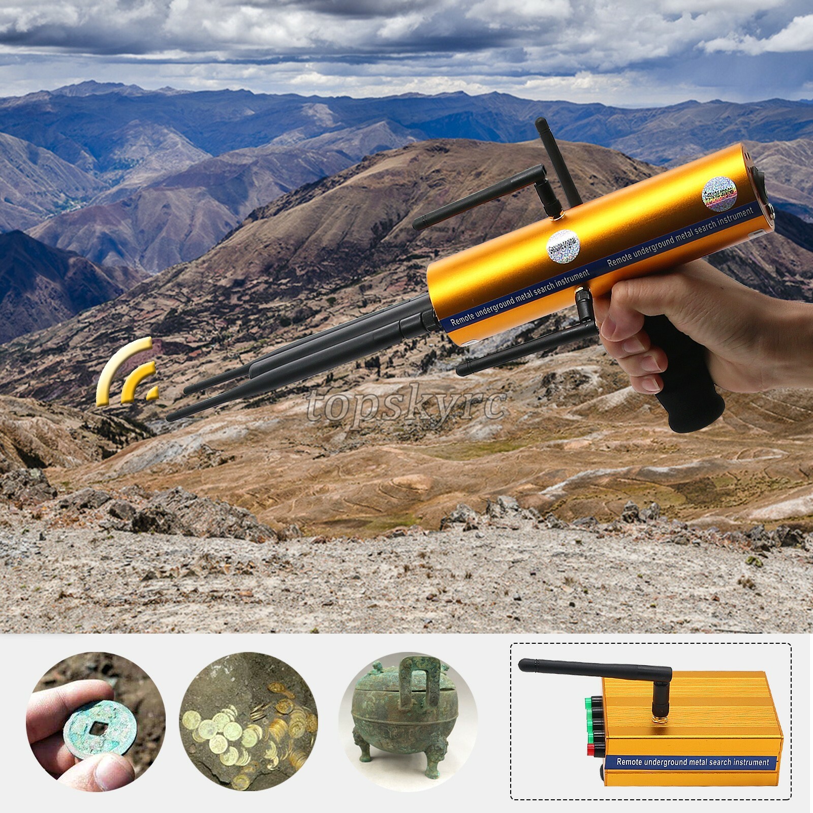 Gems Diamond Finder With Six Antennas Tpys