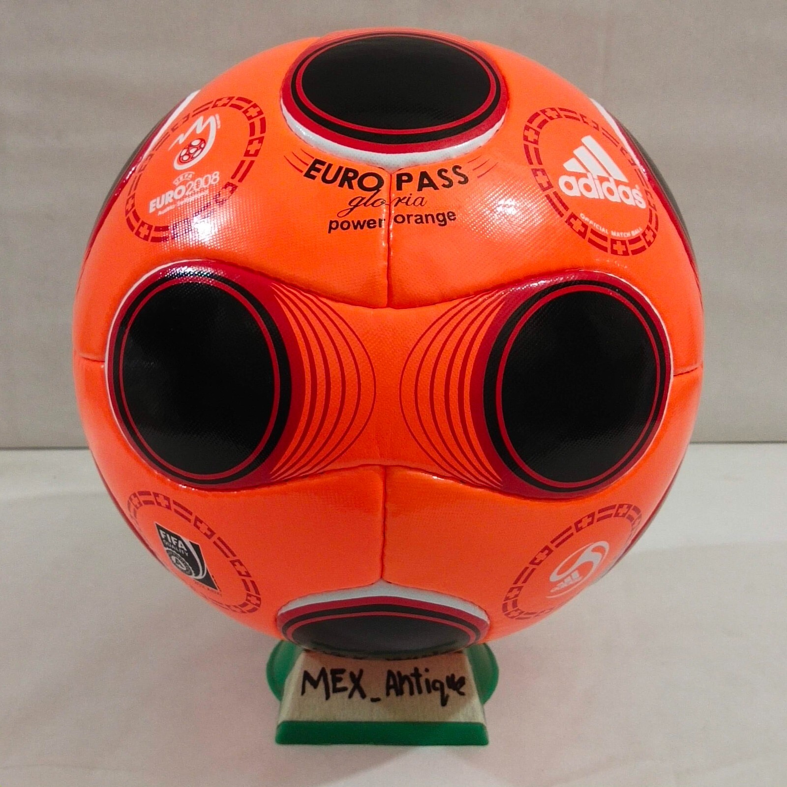 Euro Pass Adidas - Orange Power Ball - UEFA EURO Championship 2008