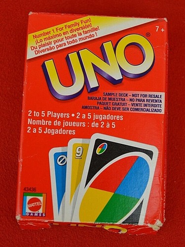 2001 : PROMOTIONAL UNO SET - HALF PACK OF 56 CARDS - BOXED! - Picture 3 of 6