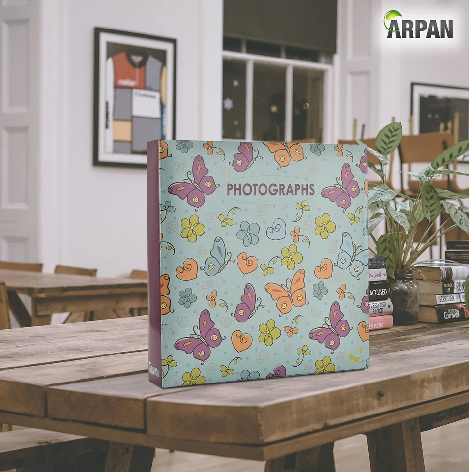 Large Slip In Pockets 3-Ring Binder Photo Album Holds 500 6x4" / 15*10cm Photos - Image 3 of 4