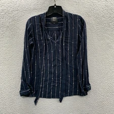 RAILS Blouse Womens Small Top Long Sleeve Blue