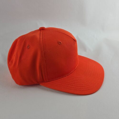 Sombrero de béisbol Twins Enterprise para hombre ajustable naranja en blanco vintage - Imagen 2 de 9