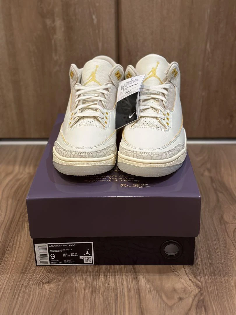 J Balvin Air Jordan 3 Medellin Sunset FN0344-901 Release Date