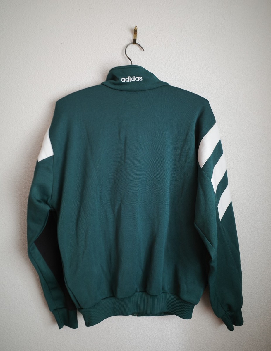 Vintage 90's Adidas Track Jacket Size S Embroidery Jersey