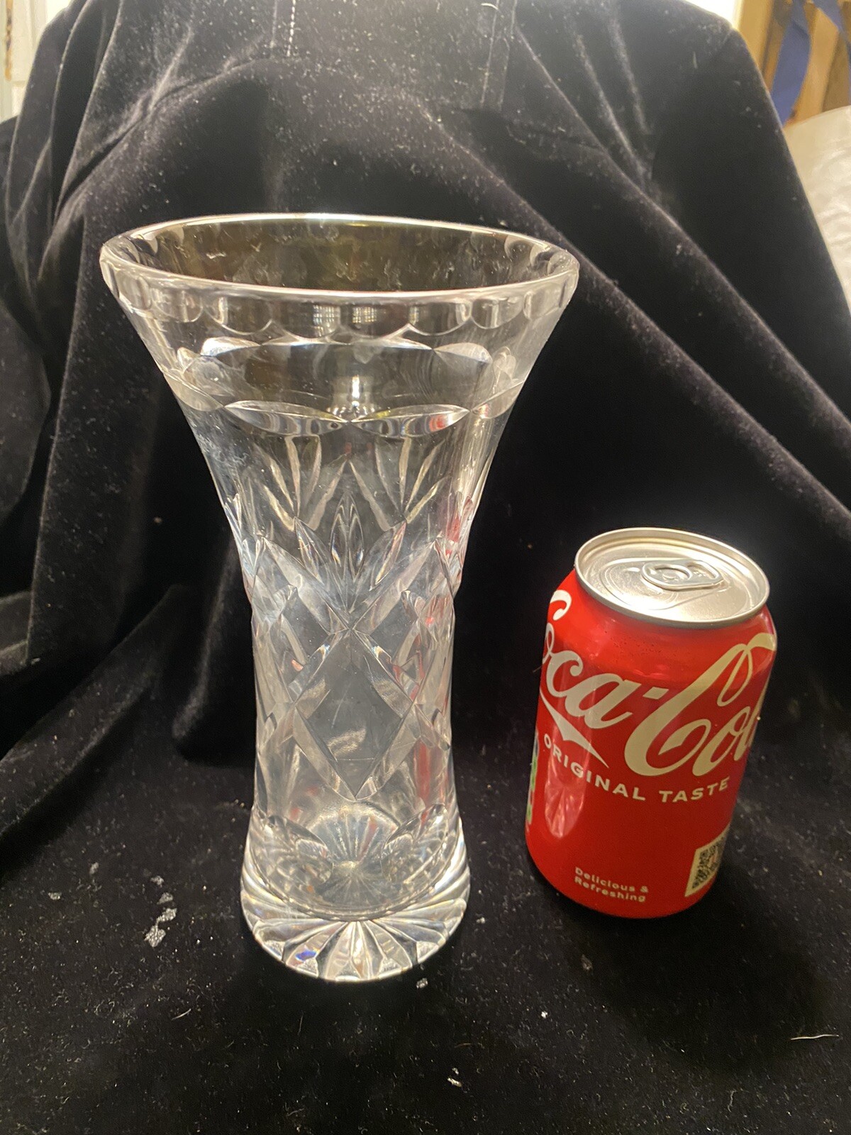 royal doulton vase lead crystal 8” eBay