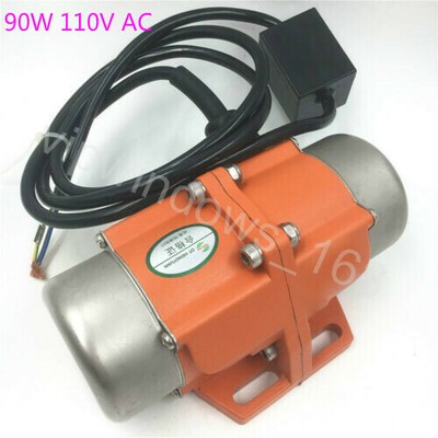 Vibration Motor 90W 110V AC Concrete vibrator Single Phase for Vibrating Sieve #