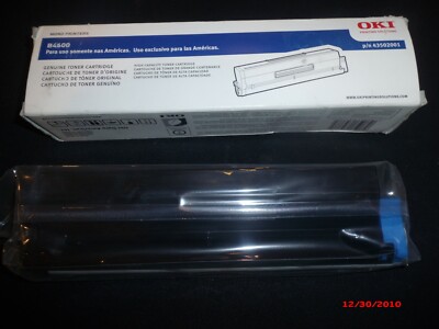 Original OKI B4600 Schwarz Toner Patrone - P/N 43502001 Für Monochrom Drucker
