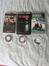 PSP UMD Movies Lot 3-PK, S.W.A.T., The Grudge, First Descent 