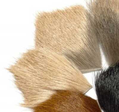 Veniard Bleached White Elk Body Hair