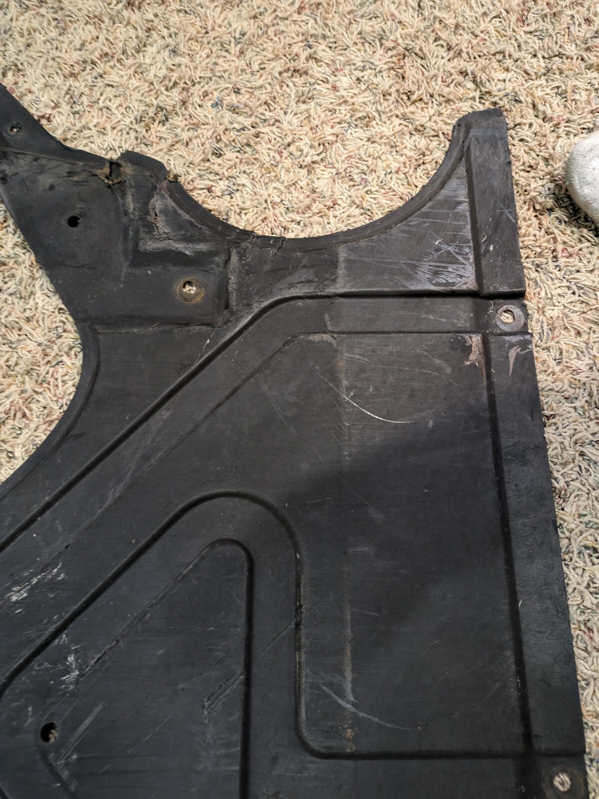 GENUINE BENTLEY Continental Underbody Middle Shield Protective Panel 3W0825238E