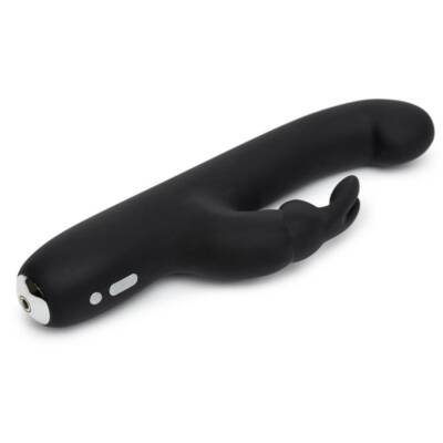Happy Rabbit Slimline G-Spot Rechargeable Rabbit Vibrator Black | eBay