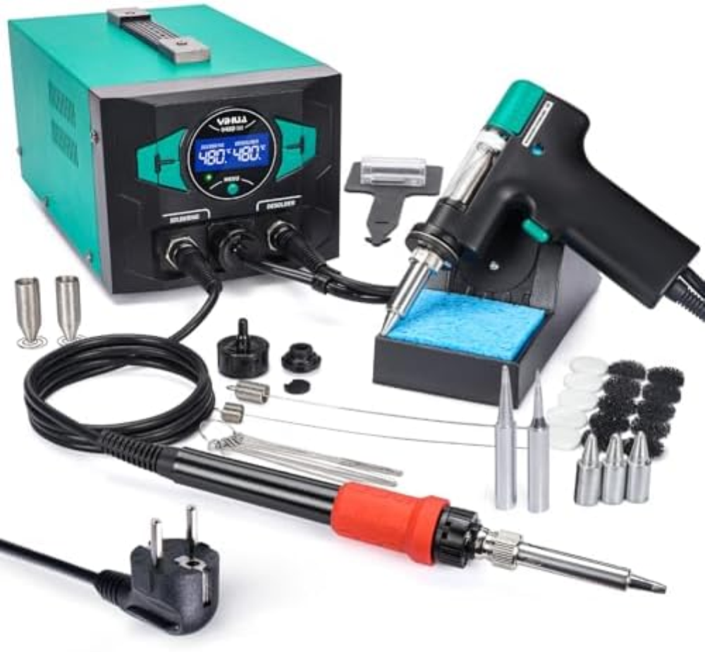 YIHUA 948D-III stazione saldante e stazione dissaldante con strumento dissaldant