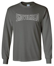 Shovelhead Arched LONG SLEEVE T-shirt - Harley Davidson Biker Sturgis